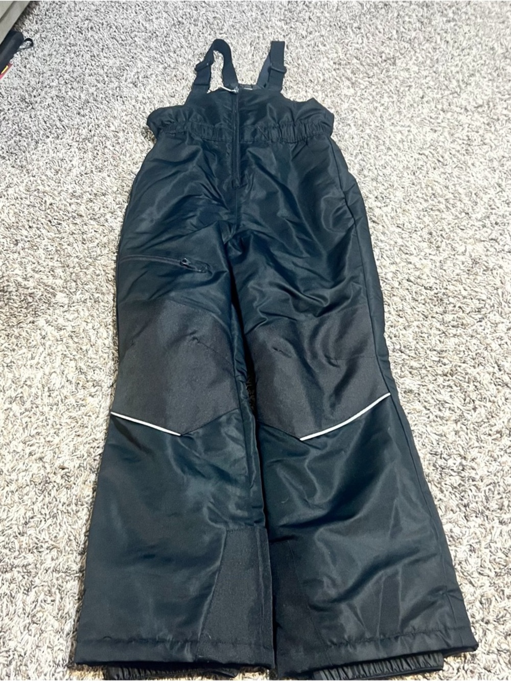 Girl’s Swiss tech snow overall bibs. Never worn. Size 10/12